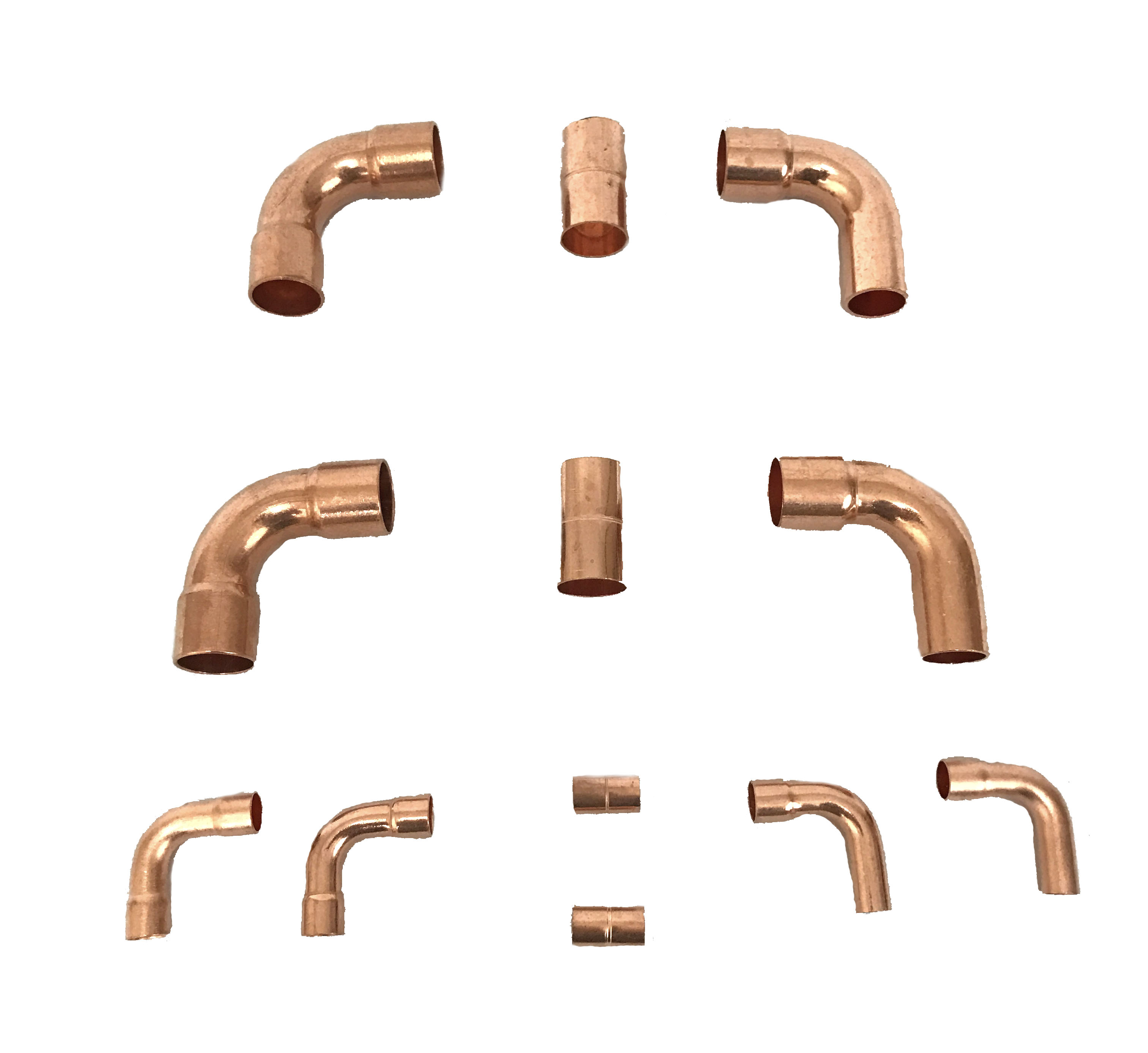 Copper Fittings Kit 3/4 & 3/8